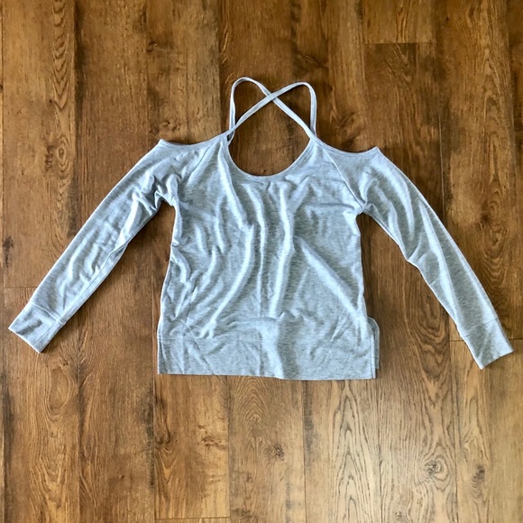 victoria secret cold shoulder sweatshirt